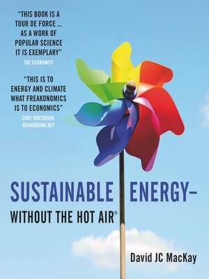 cover image of Sustainable Energy--without the hot air